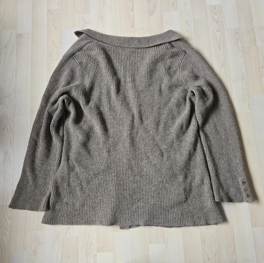 Eileen Fisher 100% Baby Alpaca Button Front Cardigan Size XL - Picture 3 of 12